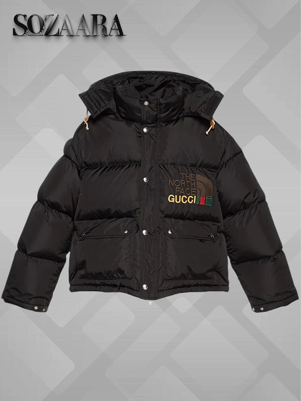 The North Face Gucci Jacket Black