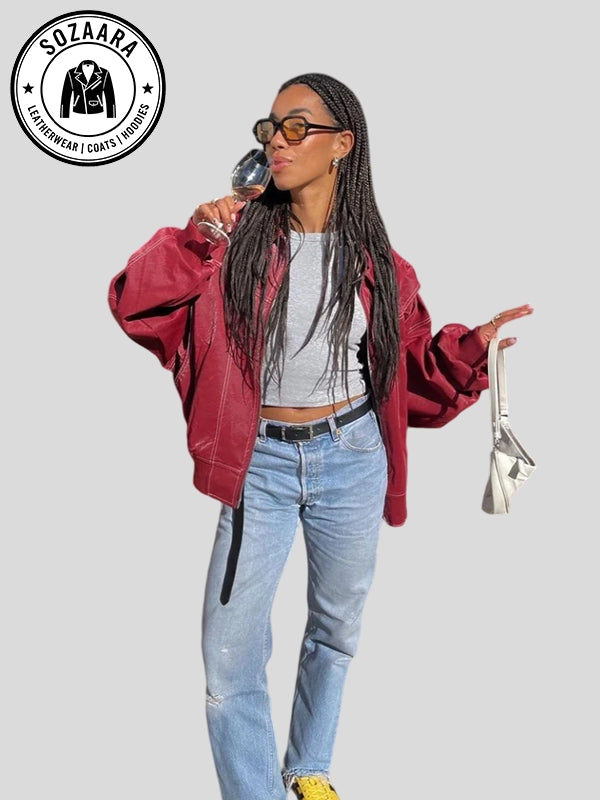 The Room Antwerp Red Jacket Dupe