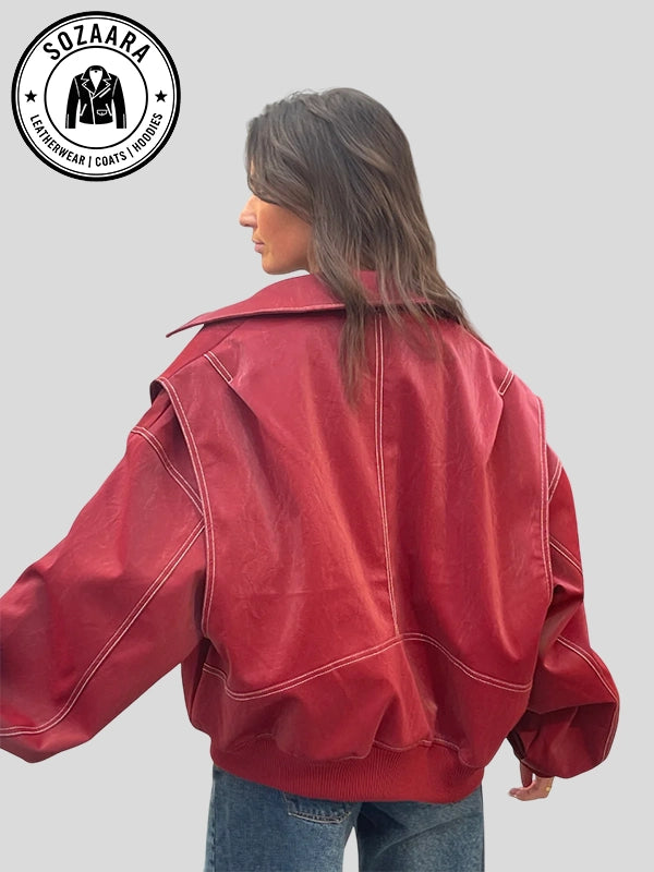 The Room Antwerp Red Jacket Womens