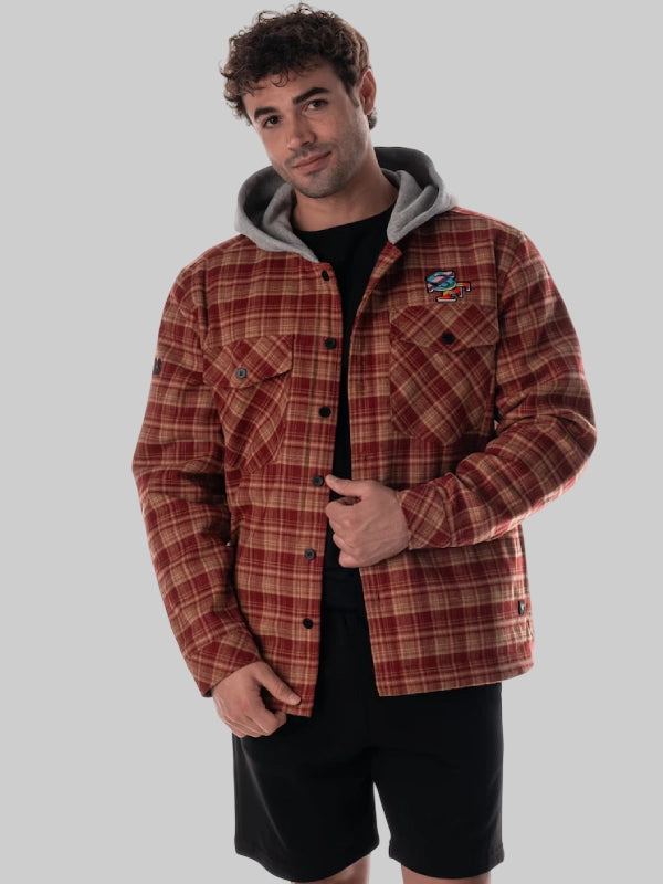 The Wild Collective San Francisco 49ers Plaid Jacket