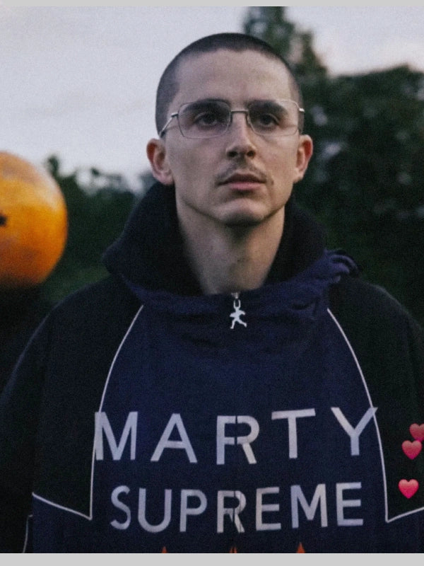 Timothee Chalamet Marty Supreme Hoodie