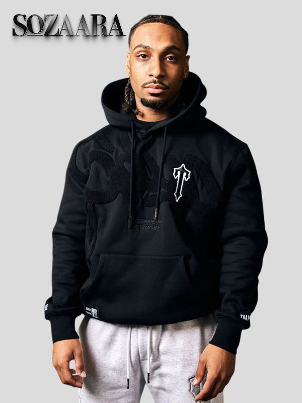 Trapstar x Geedup Handstyle Irongate T Hoodie Black