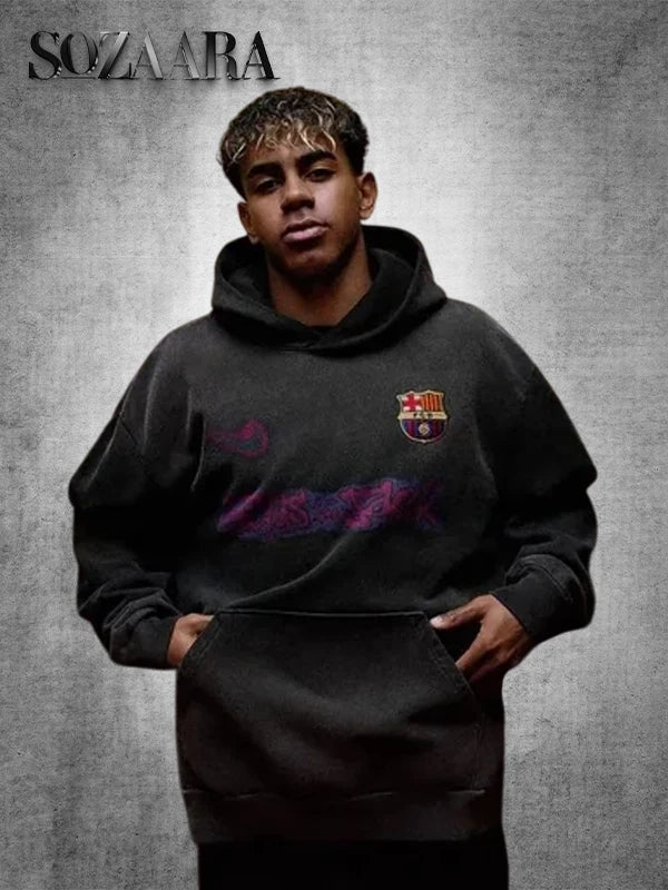 Travis Scott x Cactus Jack Black Barcelona Hoodie