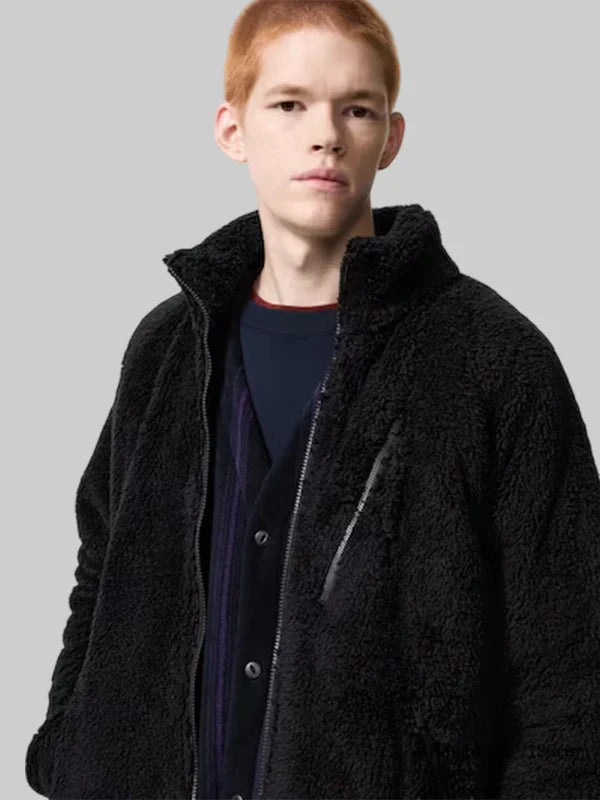 UNIQLO x NEEDLES Fleece Jacket Black