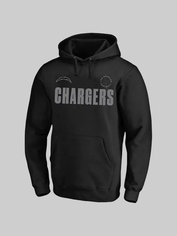 Unisex Fleece Fanatics Chargers Black Hoodie