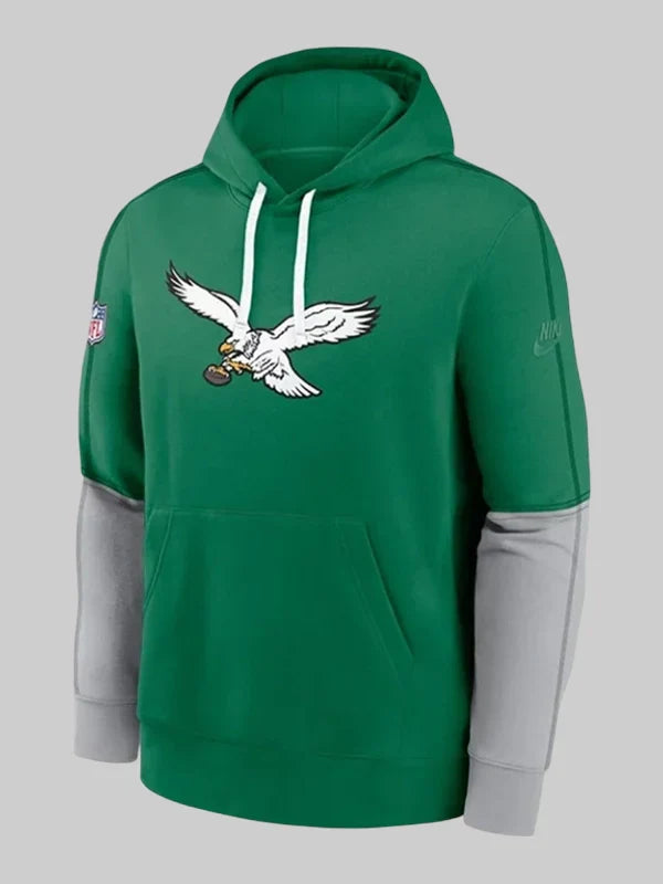 Vic Fangio Eagles Kelly Green Hoodie
