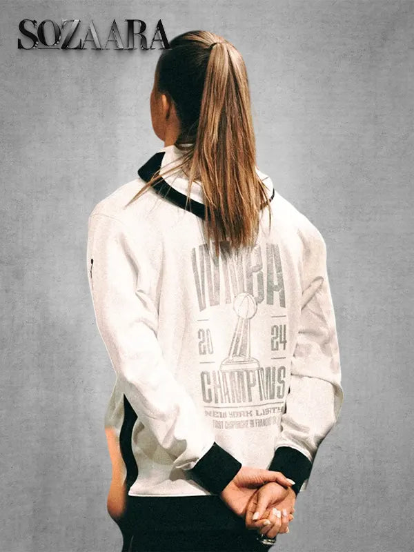 WNBA NY Liberty Nike Ring Ceremony Hoodie White