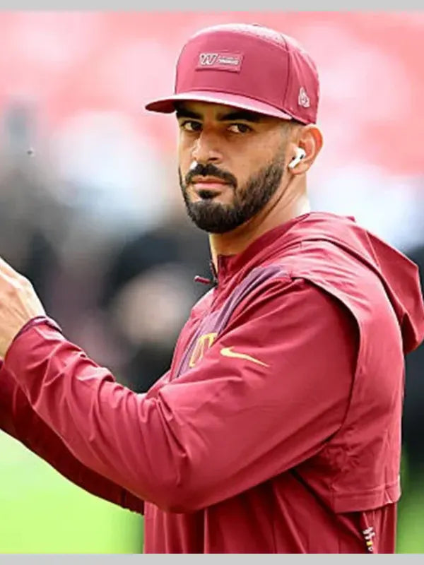 Washington Commanders Half Zip Jacket 2025