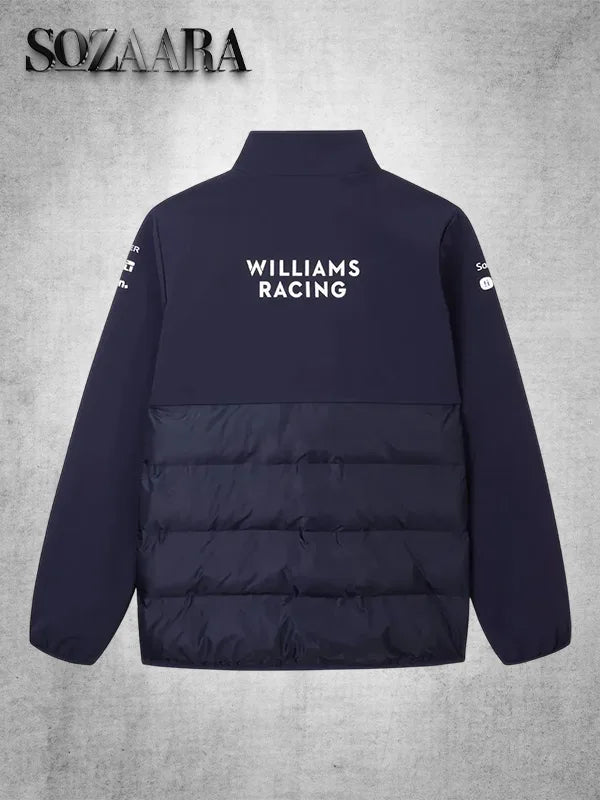 Williams Racing F1 2025 Team Hybrid Jacket Navy