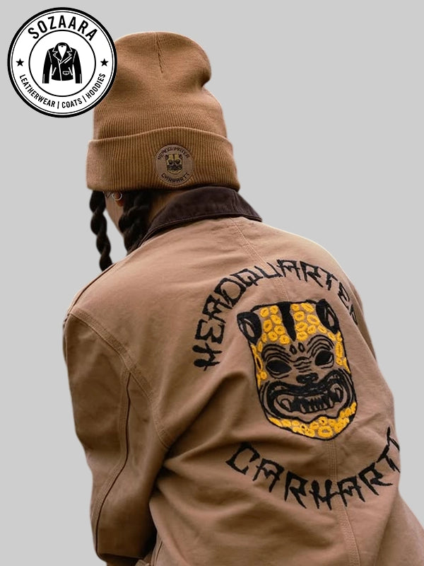 Womens Headquarter x Carhartt Jacket Brown