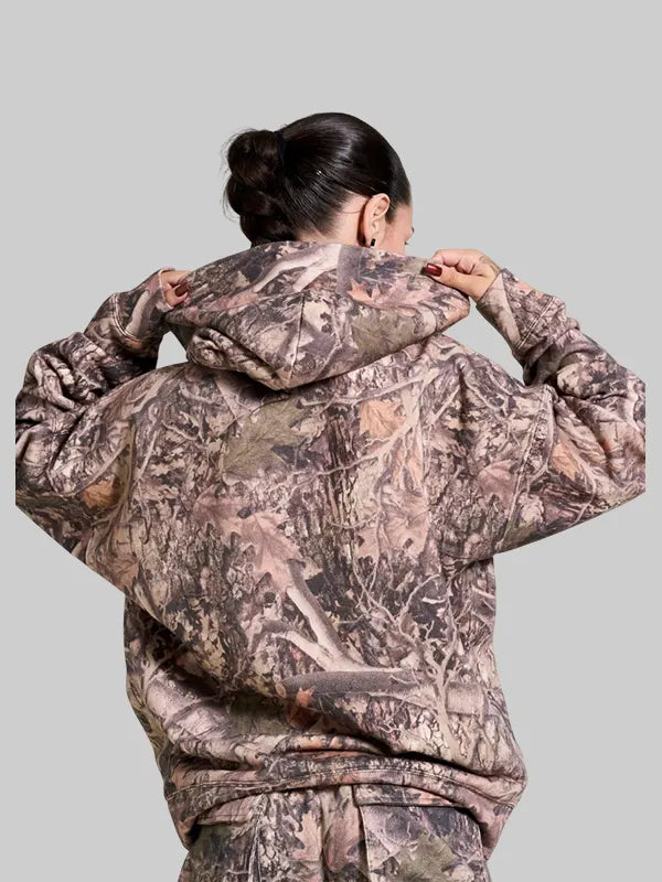 Youngla hunting season Green Camo Hoodie