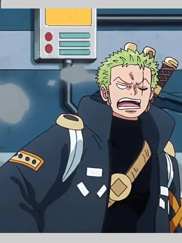 Zoro Egghead Blue Jacket