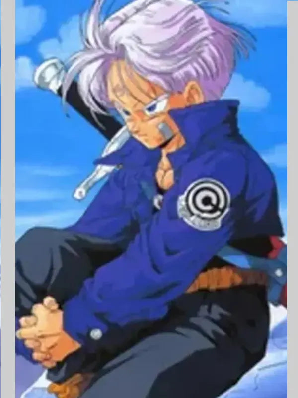 trunks blue jacket