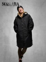 Woolly Bear Coat Black