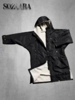 Woolly Bear Shearling Jacket Coat
