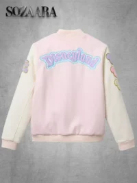 Disneyland-Logo-Varsity-Jacket-For-Women-By-Stoney-Clover-Lane-Pink.webp