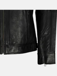 George-Waters-Padded-Style-Black-Leather-Jacket-Sleeves-Close-Up.webp