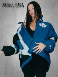 Hailey-Bieber-Toronto-Maple-Leafs-Vintage-Starter-Jacket.webp