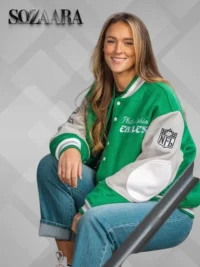Kylie-Kelce​-Princess-Diana-Eagles-Jacket.webp