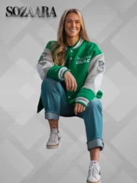 Kylie-Kelce​-Princess-Diana-Eagles-letterman-Jacket.webp