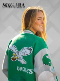 Princess-Diana-Green-And-Silver-Philadelphia-Eagles-Jacket.webp
